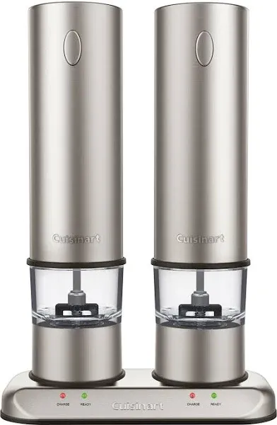 Cuisinart Rechargeable Electric Salt & Pepper Mill Set SP-4