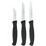 J.A. Henckels International 3-Pc Paring Knife Set - Black