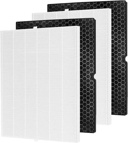 isinlive 116130 Hepa Replacement Filter H 116130 for Winix 5500-2 Plasmawave Air Purifier and Models AM80