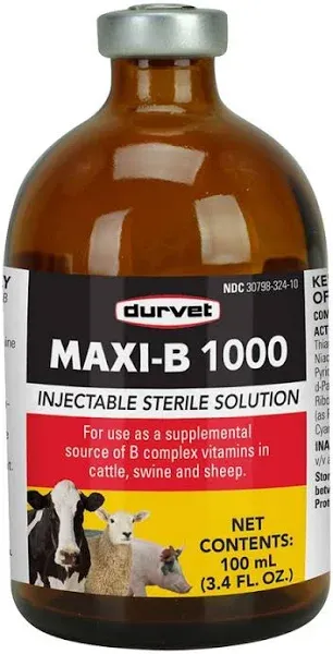 Durvet Maxi B 1000 Bottle