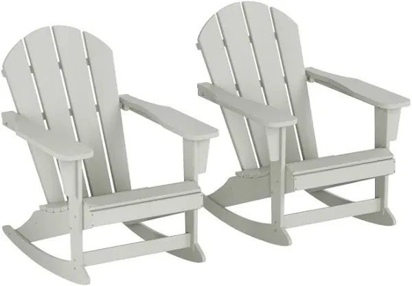 Polytrends Laguna Hdpe All Weather Outdoor Patio Rocking Chair