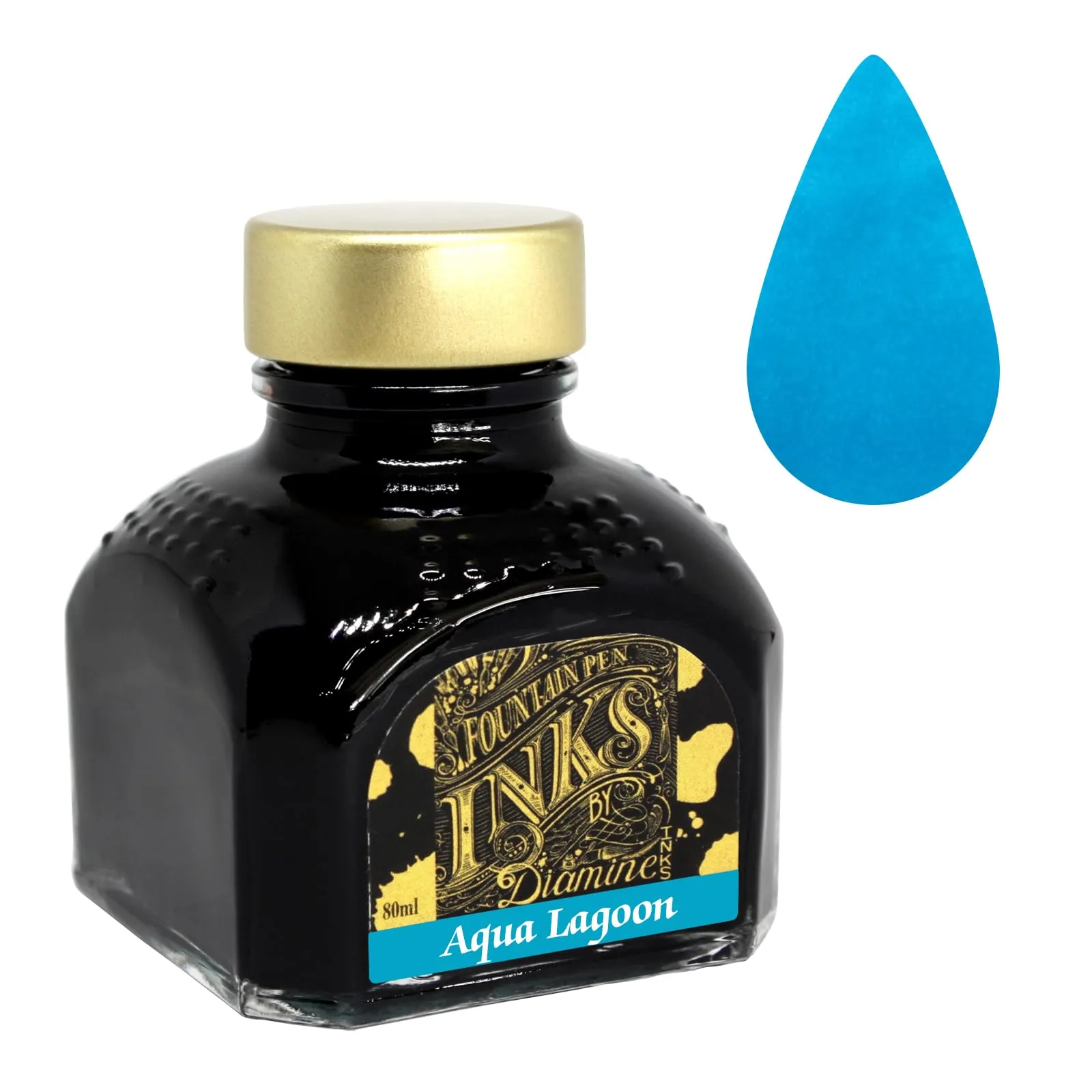 Diamine Aqua Lagoon Fountain Pen Ink