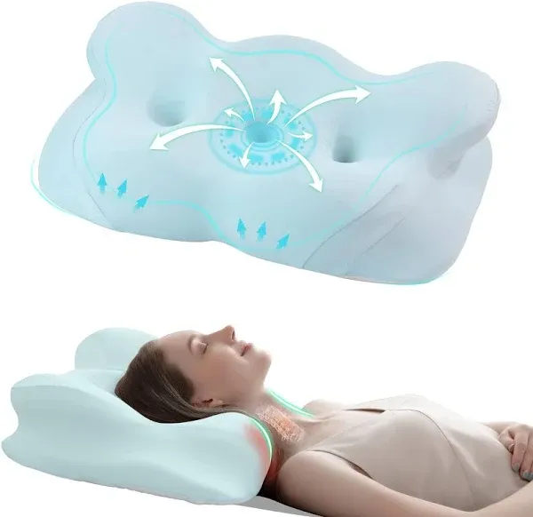 FUNCCUBE Cervical Neck Pillow