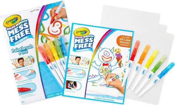 Crayola Color Wonder Mess Free Paintbrush Pens