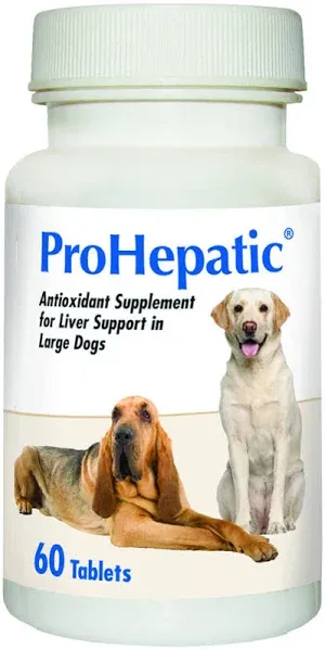 ProHepatic Liver Support Chewable Tablets  for Large Dogs, 60 count