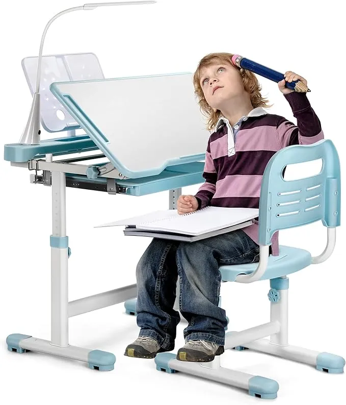 Rengue Kids Desk and Chair Set