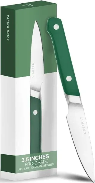 Misen 3.5 Inch Precision Paring Knife, Small, Sharp, Fruits and Vegetables,Hi.<wbr/>..