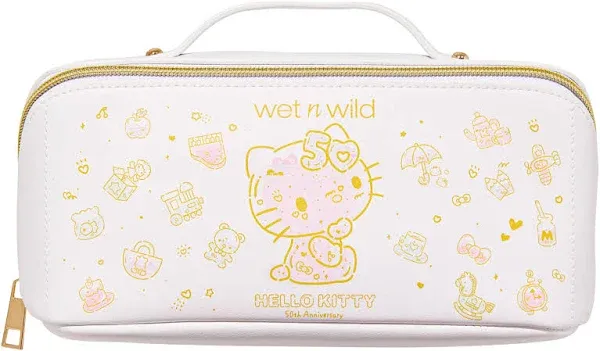 wet n wild Hello Kitty Makeup Bag, Unique Travel Friendly Design, 50th Annive...