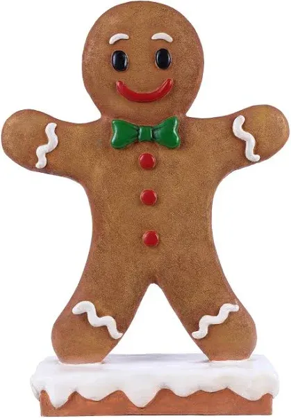 Hi-Line Gift Ltd. Gingerbread Boy Statue