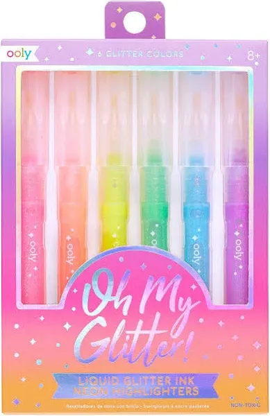 Oh My Glitter! Neon Highlighters