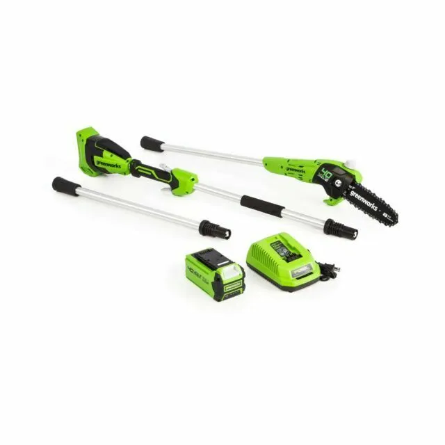 Greenworks PS40B210 8-Inch 40V Cordless Pole Saw