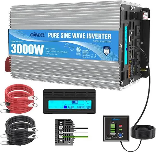 GIANDEL Pure Sine Wave Power Inverter 3000W