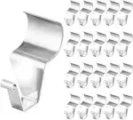 MUAKIOY No Hole Vinyl Siding Hooks 30 Pack Heavy Duty Vinyl Siding CLI