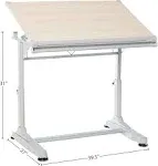 Stand Up Desk Store Adjustable Height Angle Drafting Table