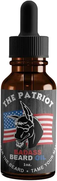 Badass Beard Care Beard Oil The Patriot Scent