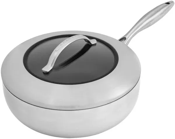 Scanpan CTX 4 Quart Deep Saute Pan With Lid, 10.25 Inch