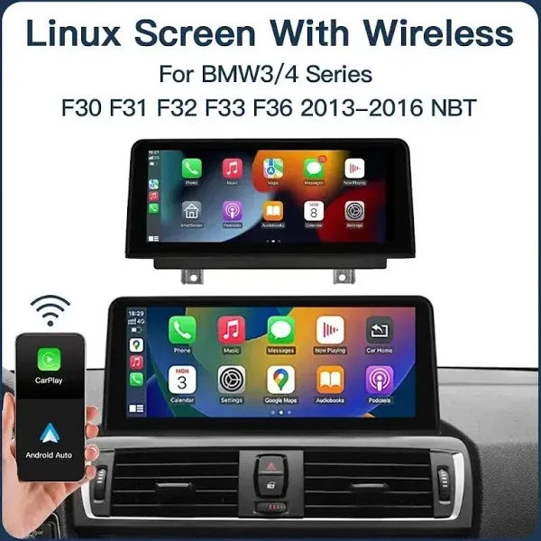 BMW 3/4 Series 10.25 Linux Screen