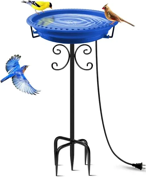 Daoeny Heated Bird Bath