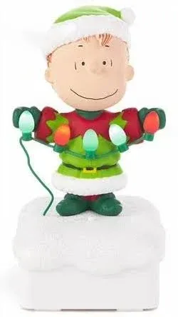 Hallmark Linus Peanuts Gang Christmas Light Show