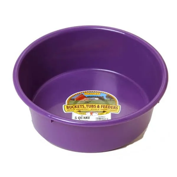 Little Giant 5 Quart Plastic Utility Pan - Purple