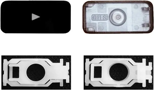 Replacement Right Arrow Keycap Key Scissor Clip Hinge for MacBook Pro/Air Model A2141 A2442 A2485 A2251 A2289 A2179 A2337 A2338 A2681 2019-2022 Keyboard to Replace Right Arrow Key Cap Hinge