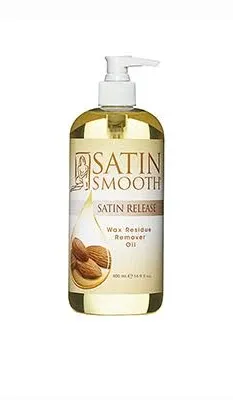 Satin Release Wax Residue Remover Oil, Post-Wax Treatment Fast-Dissolvin<wbr/>g, 16...