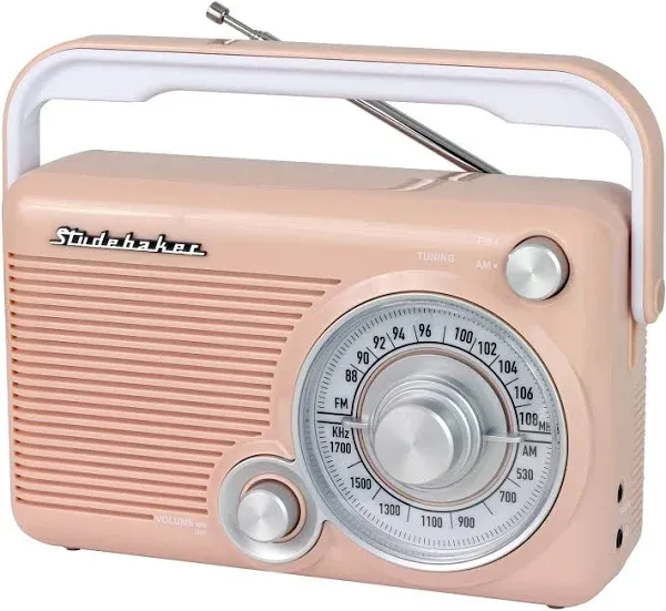 Studebaker Retro Portable AM/FM Radio