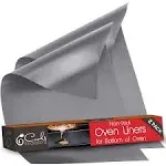 Cooks Innovations Non-Stick Oven Liner - Professional Grade - Heavy Duty - Gray, Size: 2-Pack, Silver