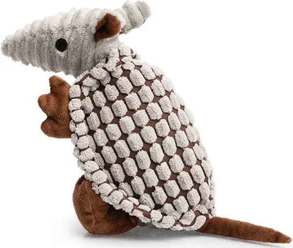 Hollypet Squeaky Armadillo Pet Plush Dog Chew Toy