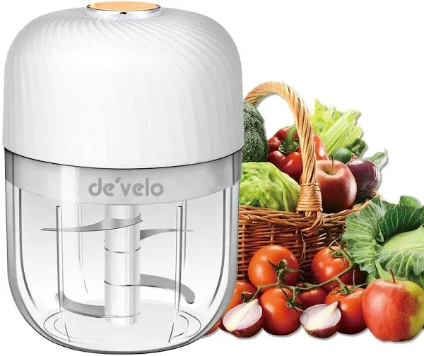 De'velo 350ml Electric Garlic Chopper