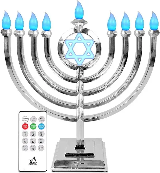 Ner Mitzvah LED Menorah Classic Electric