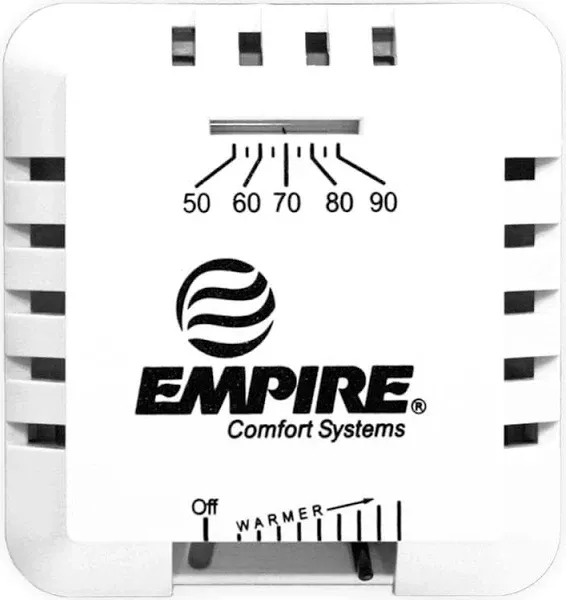 EMPIRE COMFORT SYS. Millivolt Wall Thermostat