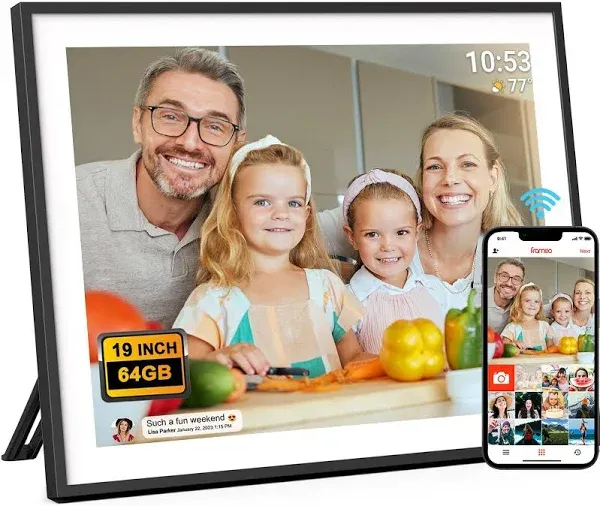 YENOCK FRAMEO Digital Photo Frame