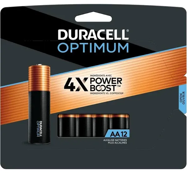 Duracell Optimum Alkaline AA Batteries