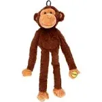 Multipet Swingin Safari Monkey Plush Dog Toy