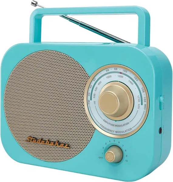 Studebaker SB2000TG Retro Classic Portable AM/FM Radio