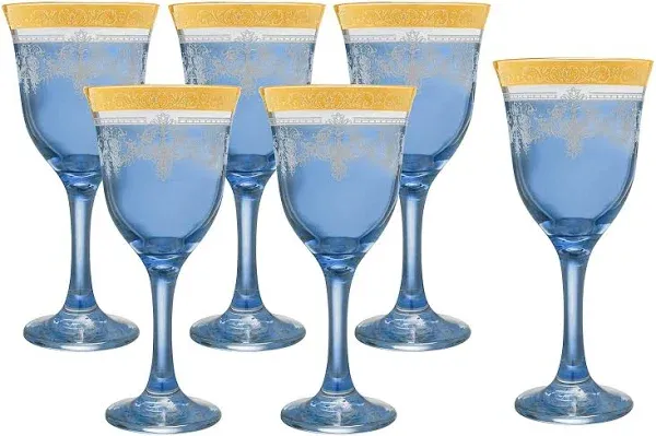 Lorren Home Trends Corona Goblets (Set of 6)