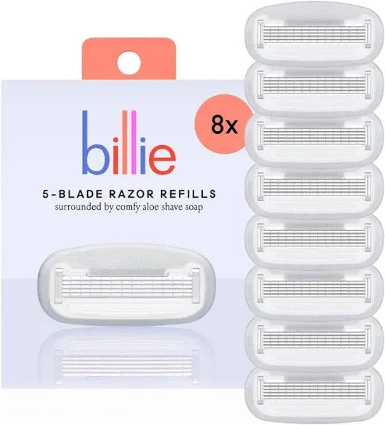 Billie 5-Blade Razor Refills 8 ct