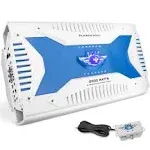 Pyle PLMRA630BT - Elite Series Waterproof Bluetooth Amplifier, Bridgeable 2000 Watt 6-Channel Amp