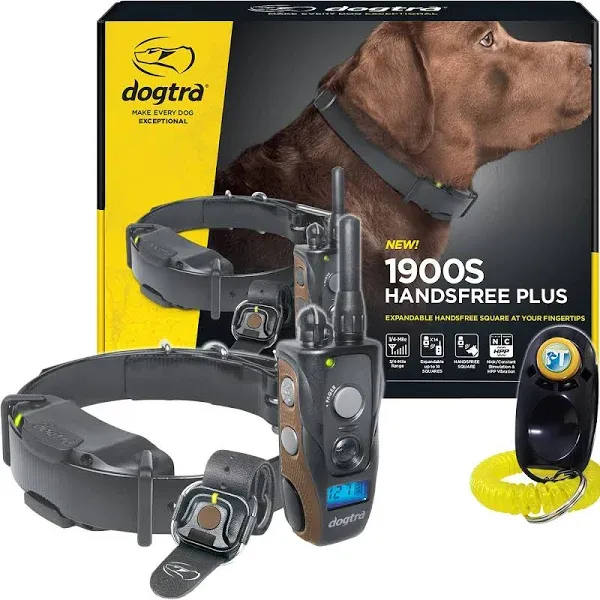 Dogtra 1900S Handsfree Plus Boost & Lock Remote Dog Training Collar