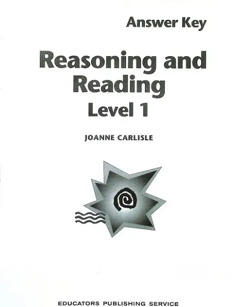 Reasoning and Reading Level 1