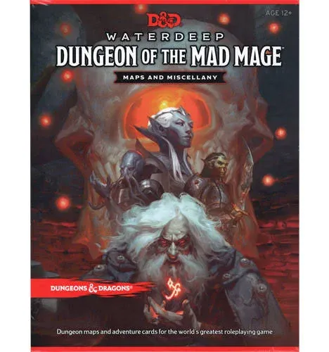 D&D: Maps: Waterdeep: Dungeon of The Mad Mage: Maps & Miscellany