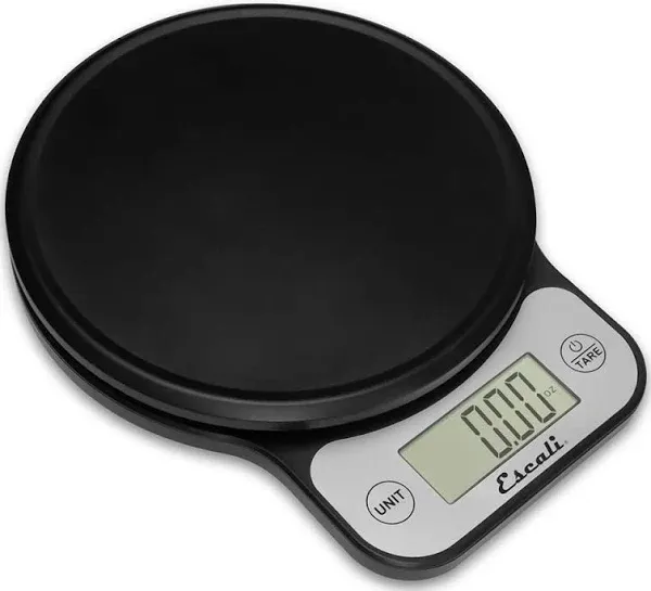 Escali Telero Digital Kitchen Scale, Black