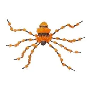 Member&#039;s Mark Holiday Pre-Lit LED Furry Spider, Expands Up To 6-ft, Purple