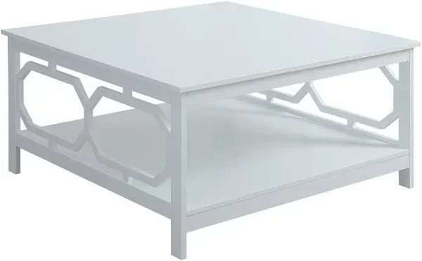 Convenience Concepts Omega Square Coffee Table