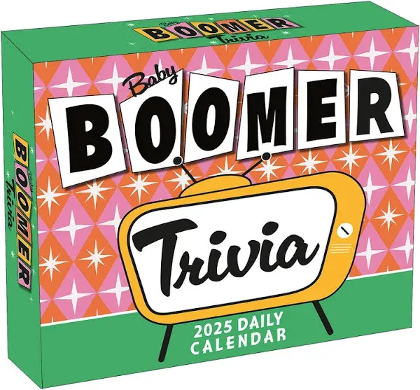 Sellers Publishing Baby Boomer Trivia Desk Calendar