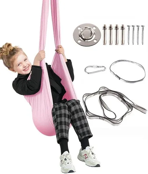 Therapy Swing for with Special Needs (Hardware Included) Sensory Swing Cuddle...