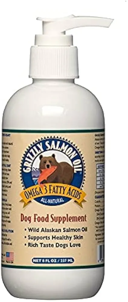 Grizzly Salmon Oil 8 oz