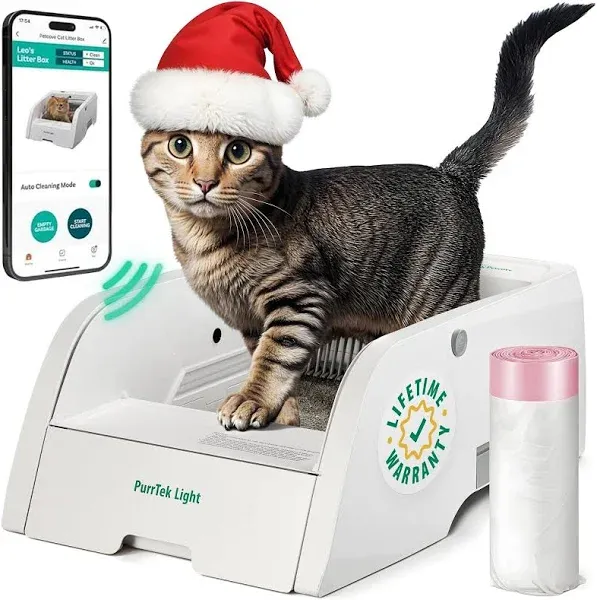 PurrTek Self Cleaning Litter Box LITE