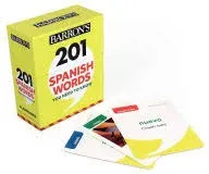 Barron's 201 Spanish Words You Need to Know Flashcards